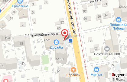 Престиж Пирог на Политехнической улице на карте