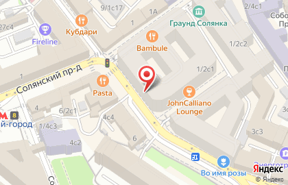 Coffeеshop Company на улице Солянка на карте