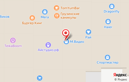 Магазин электроники M.Видео в Верх-Исетском районе на карте