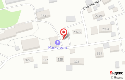 Центр деловых связей Магистраль в Октябрьском районе на карте