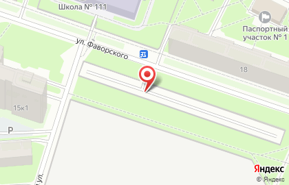 Автостоянка в Санкт-Петербурге на карте