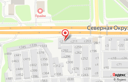 Темп, гаражный автокооператив на карте
