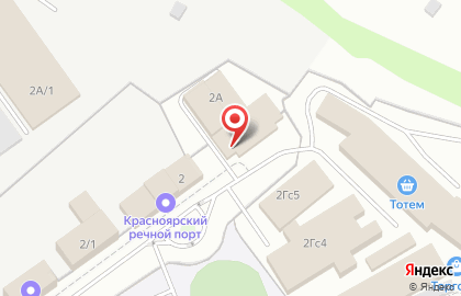 Ателье в Красноярске на карте
