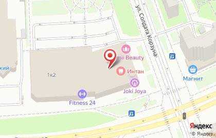 Центр ментальной арифметики SmartyKids на метро Проспект Ветеранов на карте