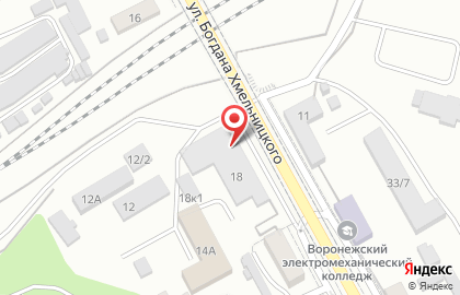 Служба эвакуации автомобилей Емеля на улице Богдана Хмельницкого на карте