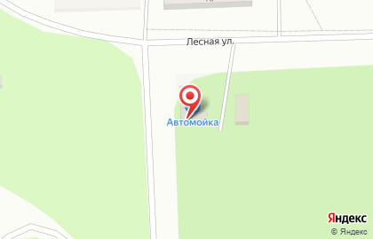 Автомойка на Лесной на карте