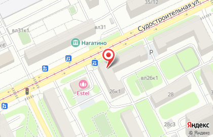 Товары для дома, район Нагатинский Затон на карте