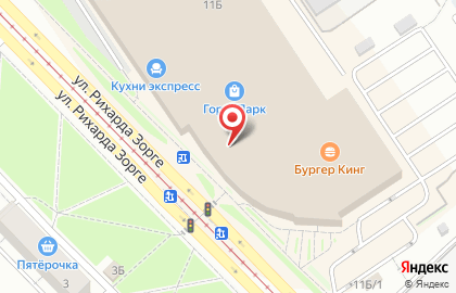 Итальянская химчистка Renzacci на улице Рихарда Зорге на карте