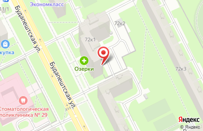 Торговая компания Строй Инновация на Будапештской улице на карте