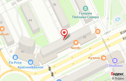 Усть-Вымское землячество в г. Сыктывкаре на карте