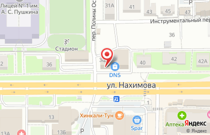 Сибирское агентство воздушных сообщений САВС Томск на улице Нахимова на карте