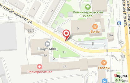 Киоск по продаже сыров и колбасных изделий в Воронеже на карте