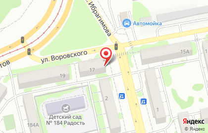 Сервисный центр Ваш сервис на улице Воровского на карте