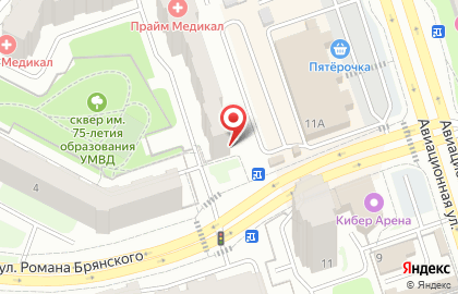 Салон красоты Катрин на улице Романа Брянского на карте