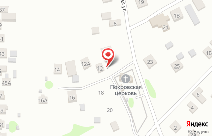 Храм в честь Покрова Пресвятой Богородицы, с. Поляны на карте