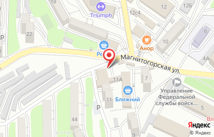 Супермаркет напитков Дилан на Магнитогорской улице, 11а на карте