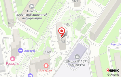 Парикмахерская салонов СтрижКо на Химкинском бульваре на карте