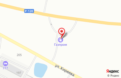 Газпром в Смоленске на карте