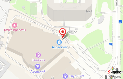 Азовский на карте