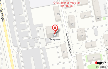 Автосервис кузовного ремонта на Комсомольской на карте
