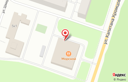 Магазин у дома Бристоль в Архангельске на карте