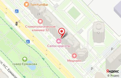 СанЭпидГрупп в Центральном районе на карте