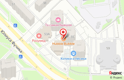 Центр паровых коктейлей Hubble Bubble Club на карте
