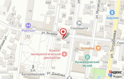 Компания по межеванию земельных участков в Хасавюрте на карте