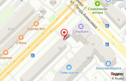 Производственная компания Рик в Центральном районе на карте