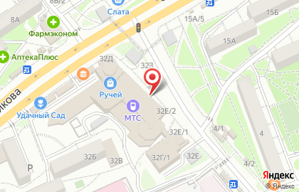 Ирис на бульваре Рябикова на карте
