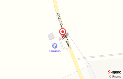 Автозаправочная станция Лукойл на Красноярском тракте на карте