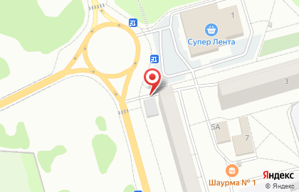 Киоск по продаже фруктов и овощей в Новосибирске на карте
