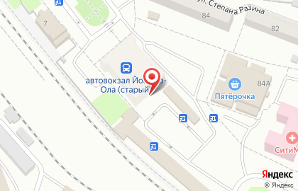 Автовокзал, г. Йошкар-Ола на карте