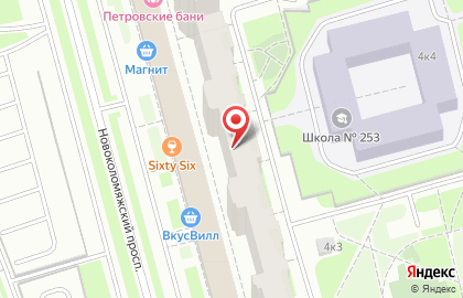 Сотовая Связь на Новоколомяжском проспекте на карте