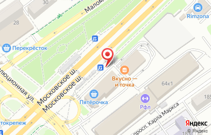 Ярмарка на Революционной улице на карте