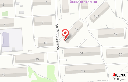 Продовольственный магазин Березка в Черновском районе на карте