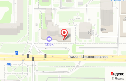 Диагностическая лаборатория Гемохелп на проспекте Циолковского на карте