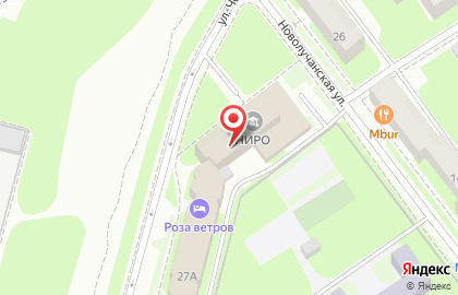 Юнона на Новолучанской улице на карте