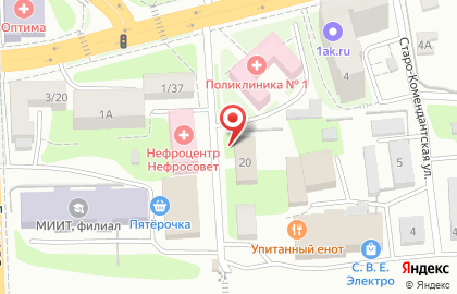 Отдел военного комиссариата Смоленской области по Смоленскому району на карте