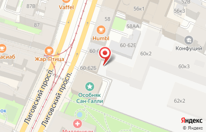 Риннэкс на карте