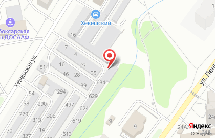 Автосервис в Чебоксарах на карте