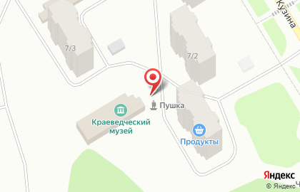 Краеведческий музей в Мурманске на карте