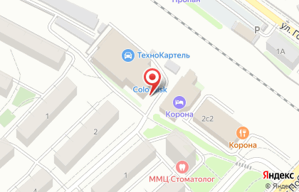 Гаражно-эксплуатационный кооператив Союзный на карте