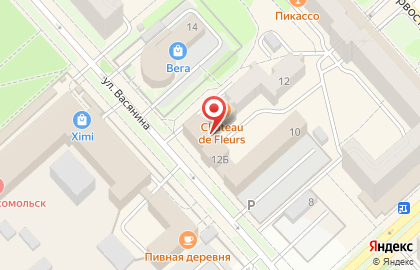 Вавилон в Комсомольске-на-Амуре на карте