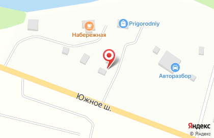 Строительный рынок Пригородный на карте