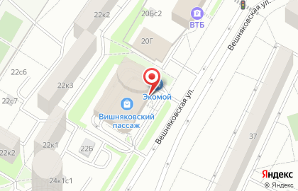 Магазин готовой еды Милти на Вешняковской улице на карте
