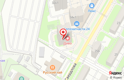 ДиВо на Московской улице на карте