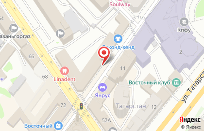 БТИ МСАЖКХ РТ, архитектуры и ЖКХ Республики Татарстан на карте