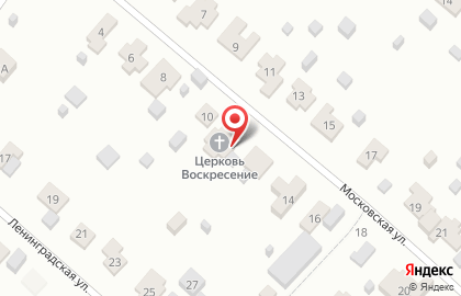 Церковь евангельских христиан-баптистов Воскресение на карте