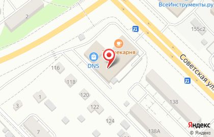 Магазин косметики и аксессуаров на Советской улице на карте